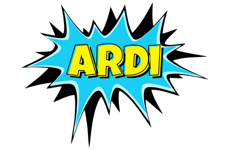 Ardi amazing logo