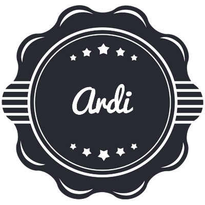 Ardi badge logo