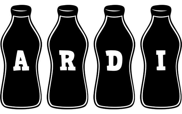 Ardi bottle logo