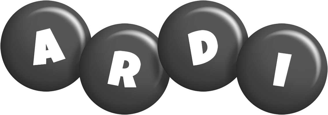 Ardi candy-black logo