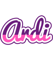 Ardi cheerful logo