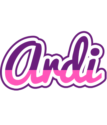 Ardi cheerful logo