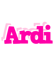 Ardi dancing logo
