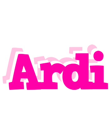 Ardi dancing logo
