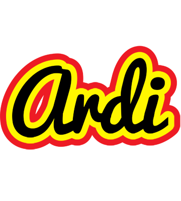 Ardi flaming logo