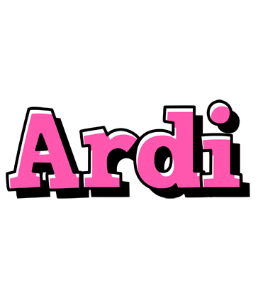 Ardi girlish logo