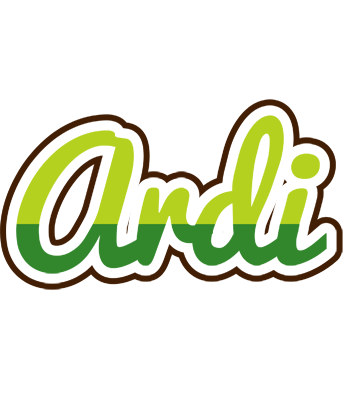 Ardi golfing logo