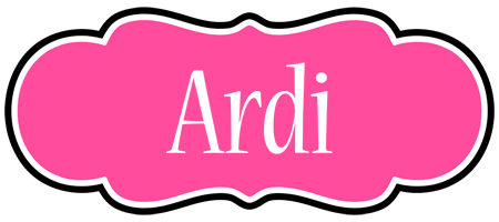 Ardi invitation logo