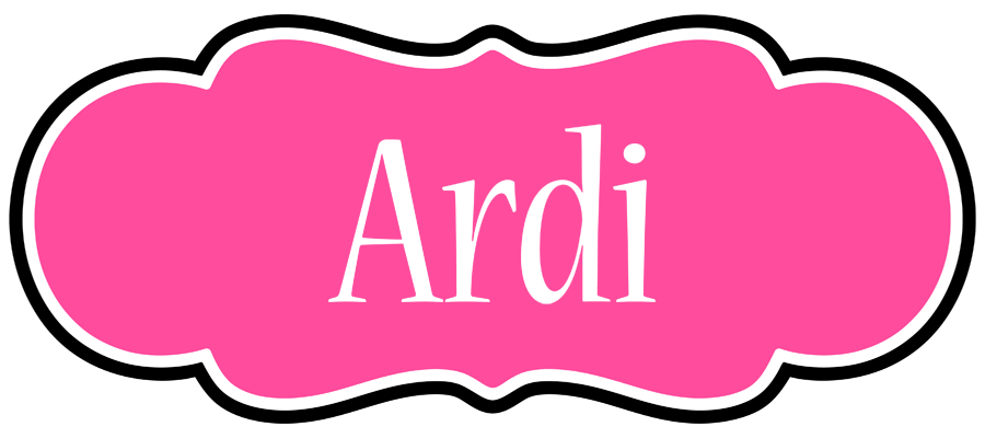 Ardi invitation logo