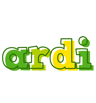 Ardi juice logo