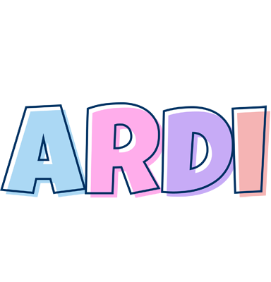 Ardi pastel logo