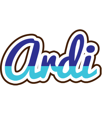 Ardi raining logo