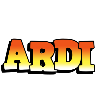 Ardi sunset logo