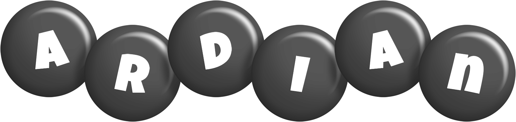 Ardian candy-black logo