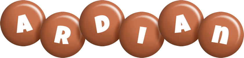 Ardian candy-brown logo