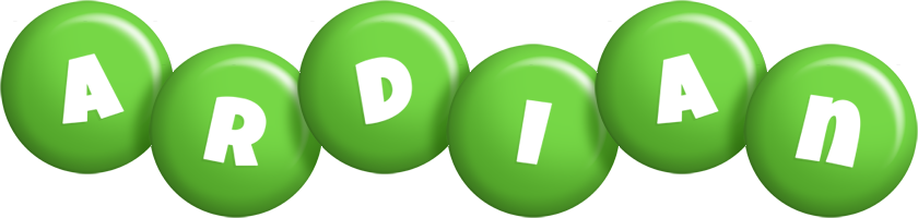 Ardian candy-green logo