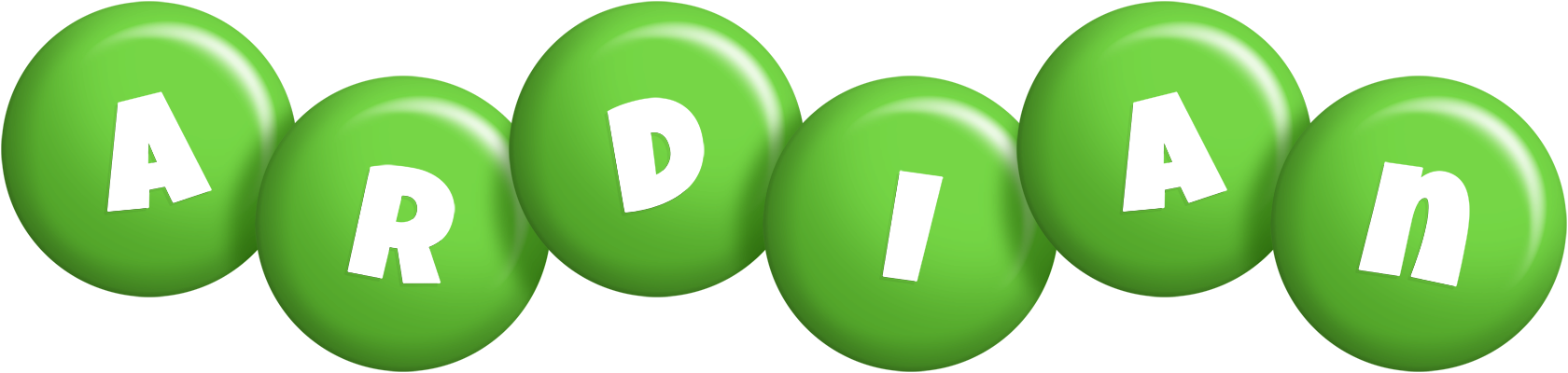 Ardian candy-green logo