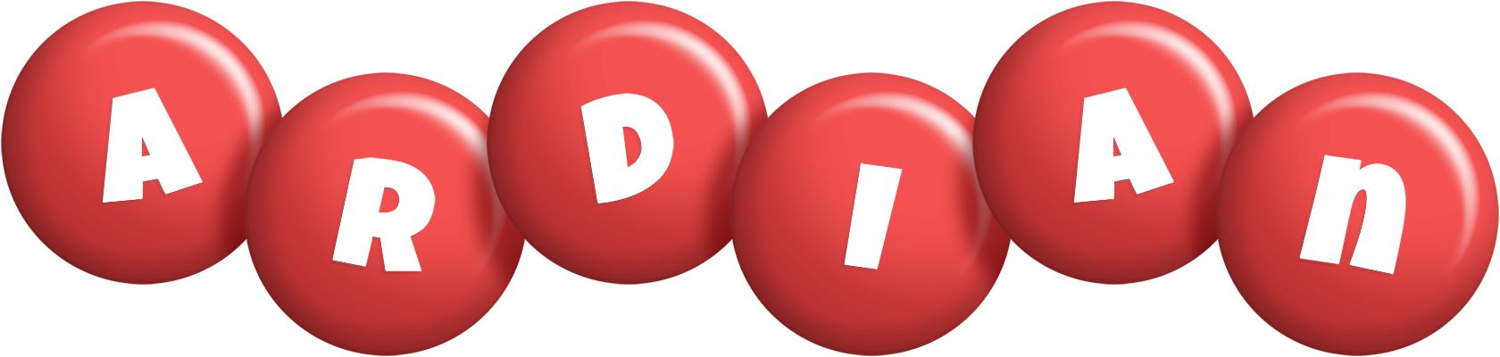 Ardian candy-red logo