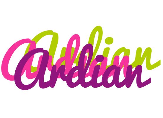 Ardian flowers logo