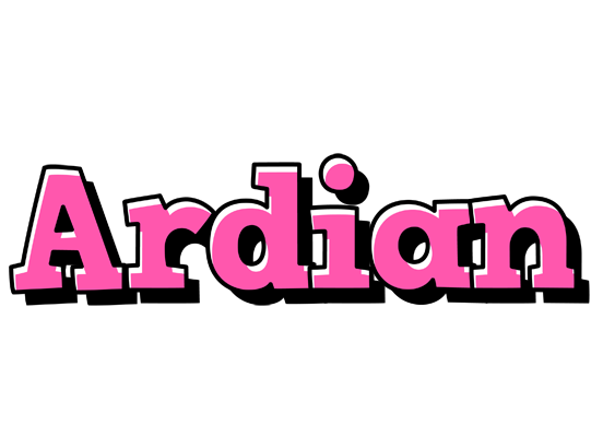 Ardian girlish logo