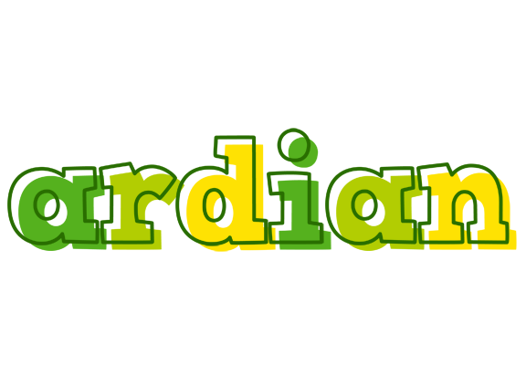 Ardian juice logo