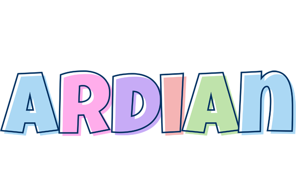 Ardian pastel logo