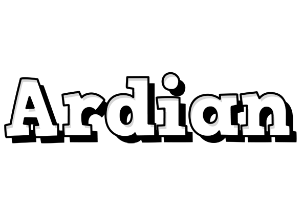 Ardian snowing logo