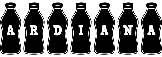 Ardiana bottle logo