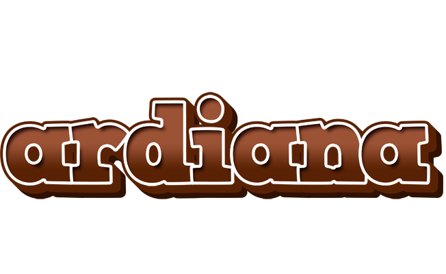 Ardiana brownie logo
