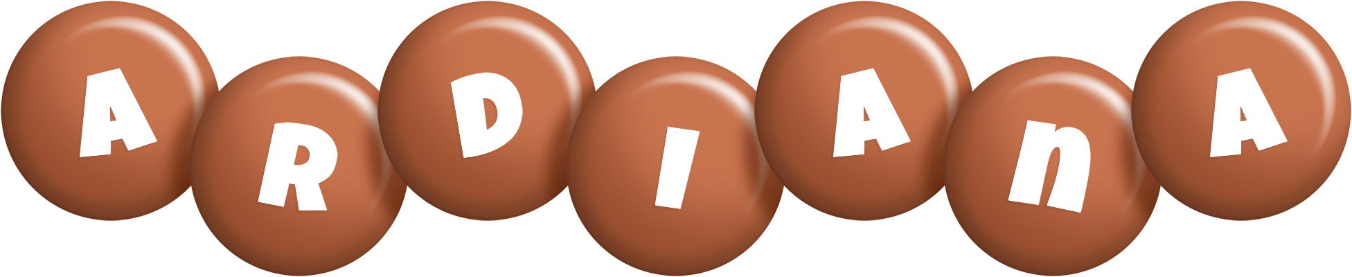Ardiana candy-brown logo