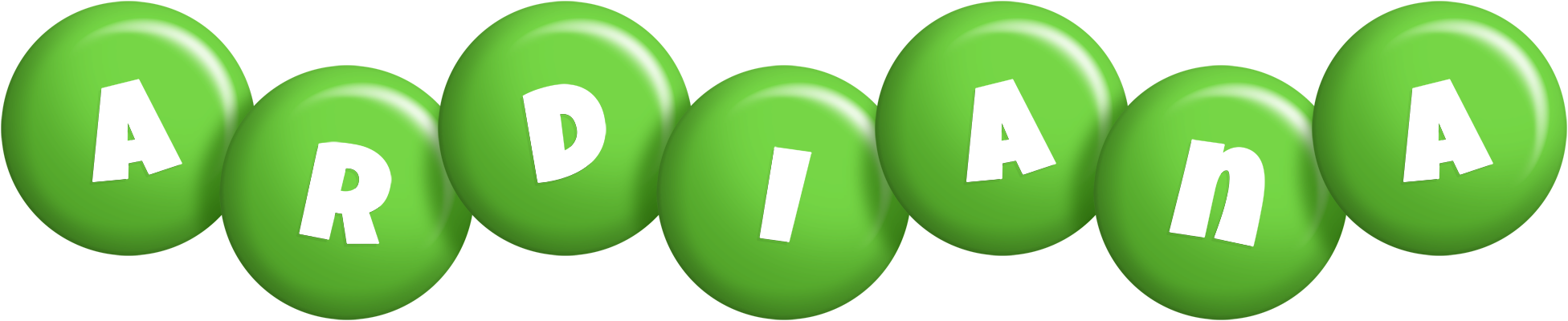 Ardiana candy-green logo