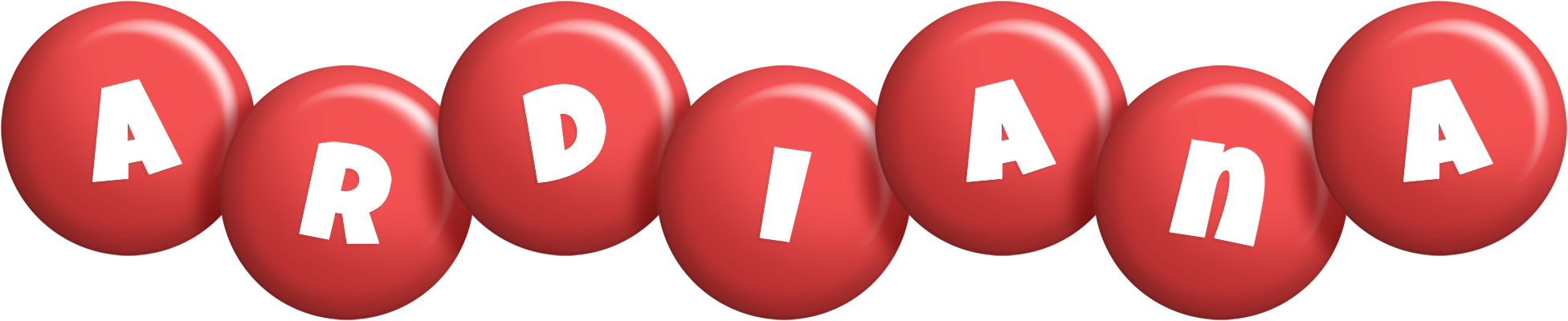 Ardiana candy-red logo