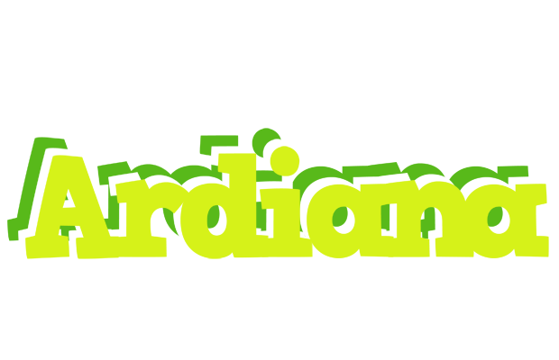 Ardiana citrus logo