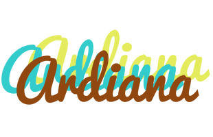 Ardiana cupcake logo