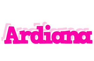 Ardiana dancing logo