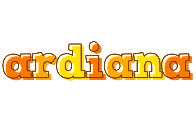 Ardiana desert logo