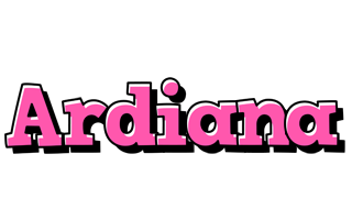 Ardiana girlish logo