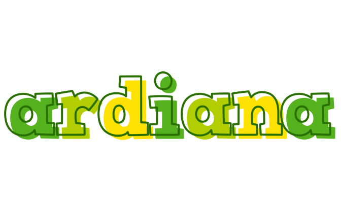 Ardiana juice logo