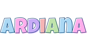 Ardiana pastel logo