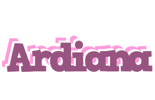 Ardiana relaxing logo