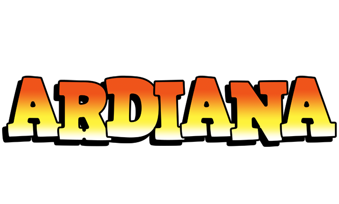 Ardiana sunset logo