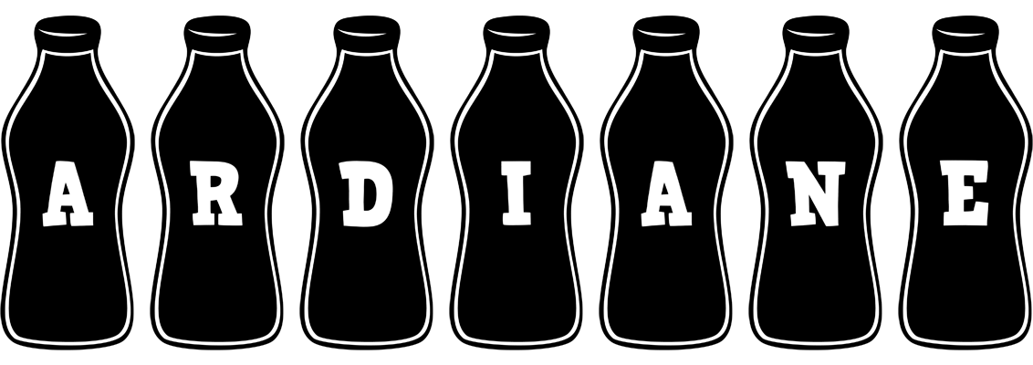 Ardiane bottle logo