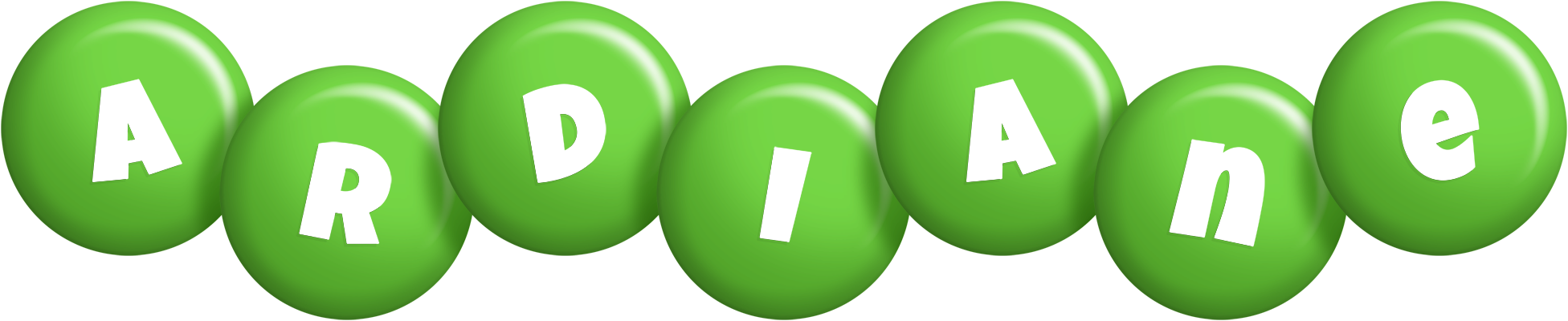 Ardiane candy-green logo