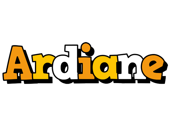 Ardiane cartoon logo