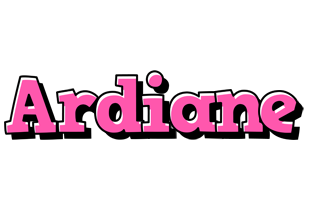 Ardiane girlish logo