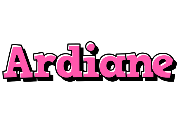 Ardiane girlish logo