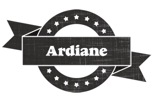 Ardiane grunge logo