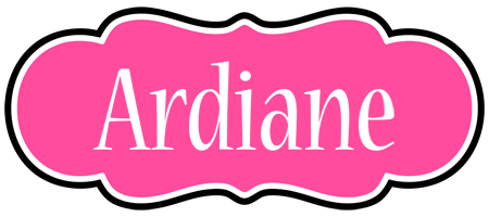 Ardiane invitation logo