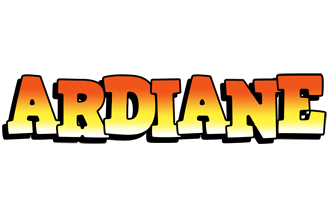 Ardiane sunset logo