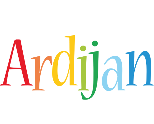Ardijan birthday logo